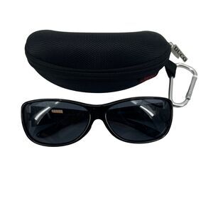 Duco Fitover Polarized Driving Glasses Mens One Size Black with Hard Case